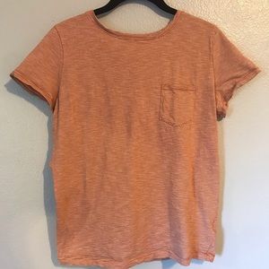 ⇨ universal thread orange/white striped shirt ⇦